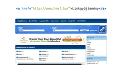 Desktop Screenshot of href.hu